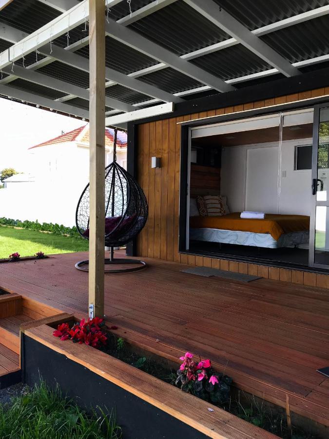 ホテル Onehunga Garden Tinyhouse With Parking オークランド エクステリア 写真